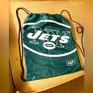New York jets drawstring backpack